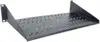 Intellinet Półka 2U 250mm rack 19" 2 punkty mocowania, perforowana, czarna