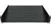 Intellinet Półka 1U 150mm rack 19" 2 punkty mocowania, pełna, czarna