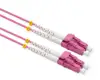 Roline VALUE optički mrežni kabel, 50/125µm, LC/LC, OM4, LSOH, ljubičasti, 3.0m