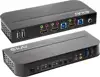 Club 3D HDMI KVM Switch for Dual HDMI 4K60Hz