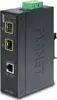 Planet Industrial 10 100 1000T to 2-port 100 1000X SFP Media Converter