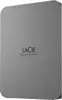 LaCie Mobile Drive Secure (2022) 2TB Externe Festplatte USB 3.2 Gen 1 Space Gray
