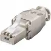 Techly 105872 RJ45 modularni utikač Cat6a 10G bez alata, STP
