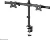 Stolni nosač za dva ravna zaslona do 27" (69 cm) 10KG FPMA-DCB100DBLACK Neomounts
