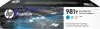 TIN HP Tinte 981Y L0R13A Cyan bis zu 16.000 Seiten ISO/IEC 24711