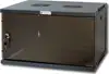 Techly 101614 Wall-mounted rack cabinet 19" 9U 540x600, assembled, black