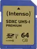 Intenso Premium - flash memory card - 64 GB - SDXC UHS-I
