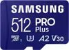 Samsung PRO Plus 512GB microSD UHS-I U3 Full HD 4K UHD 180MB