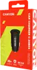 CANYON ?-20B03, PD 30W/QC3.0 18W Pocket size car charger with 1-USB A+ 1-USB-C Input: DC12V-24V, Output: USBC: PD30W( 5V3A/9V3A/12V2.5A/15V2A/20V1.5A),USB-A:QC3.0 18W (5V3A