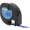 DYMO LetraTag-Band, plastika 12 mm x 4 m crno->plava