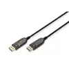 DIGITUS DisplayPort AOC Hybrid Glasfaserkabel, UHD 8K, 15m