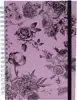 Blok kolegij A4 crte 120L s gumicom Flowers 2 Marker 2421