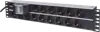 48.26 cm (19") 2U Rackmount 15-Way Power Strip - German Type