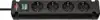 Bremounta Extension Socket 4-way black 1.5m H05VV-F 3G1.5