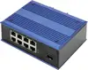 DIGITUS Industrial Ethernet Switch - 9 Ports - 8x Base-Tx (10/100/1000) - 1x Base-Sx (1000) SFP - PoE