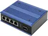 DIGITUS Industrial Ethernet Switch - 5 Ports - 4x Base-Tx (10/100/1000) - 1x Base-Fx (1000) SFP - PoE