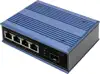 DIGITUS Industrial Ethernet Switch - 5 Ports - 4x Base-Tx (10/100) - 1x Base-Fx (100) SFP - PoE