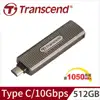 SSD 512GB Transcend ESD330C Portable, USB 10Gbps, Type-C