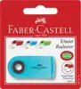 Gumica plastična Sleeve Mini Faber-Castell 182413 bijelo/prozirno sortirano blister!!