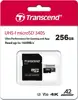 SD microSD Card 256GB Transcend SDXC USD340S w/Adapter