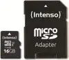 SD MicroSD Card 16GB Intenso SD-HC UHS-I inkl. SD- Adapter retail