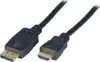DisplayPort -> HDMI kabel M/M 1,0m, 1080p, crni