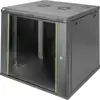 48.26 cm (19") 12U Wall Mounting Cabinet 624x600x560mm, Color grey RAL 7035