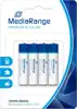 MediaRange Premium Alkaline Batteries, Micro AAA|LR03|1.5V, Pack 4