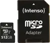 SD MicroSDXC Card 512GB Intenso UHS-I inkl. SD- Adapter retail