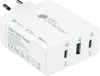 GoodConnections Charger 100W 3-Port 2xUSB-C/USB-A QC4.0 Weiß