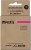 Actis KB-1100M Ink Cartridge (replacement for Brother LC1100M/980M; Standard; 19 ml; Magenta)