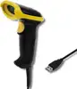 Qoltec 50860 Wired Laser Barcode Scanner 1D | USB