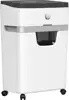 HP ONESHRED 12MC shredder, micro cut, P-5, 12 cards, 25l, light grey