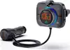 SAVIO FM transmitter, Bluetooth 5.0, QC/PD 3.0 charger, ENC, AUX OUT, Micro SD, TR-14, black