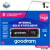 Goodram PX700 SSD SSDPR-PX700-01T-80 internal solid state drive M.2 1.02 TB PCI Express 4.0 3D NAND NVMe