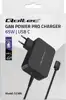 Qoltec 52386 GaN POWER PRO charger | 1xUSB-C | 65W | 5-20V | 3-3.25A | Black
