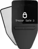 Trezor Safe 3, Crypto hardware wallet, Stellar Silver