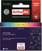 Activejet AH-650CR ink (replacement for HP 650 CZ102AE; Premium; 21 ml; color)