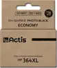 Actis KH-364PBKR Ink Cartridge (replacement for HP 364XL CB322EE; Standard; 12 ml; black, photo)