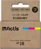 Actis KH-28R ink (replacement for HP 28 C8728A; Standard; 21 ml; color)