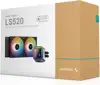 DeepCool LS520 Processor All-in-one liquid cooler 12 cm Black 1 pc(s)