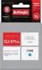 Activejet ACC-571CNX Ink cartridge (replacement for Canon CLI-571XLC; Supreme; 12 ml; cyan)