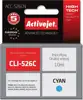 Activejet ACC-526CN Ink cartridge (replacement for Canon CLI-526C; Supreme; 10 ml; cyan)