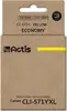 Actis KC-571Y ink (replacement for Canon CLI-571Y; Standard; 12 ml; yellow)
