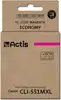 Actis KC-551M ink (replacement for Canon CLI-551M; Standard; 12 ml; magenta (with chip)