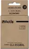 Actis KC-551Bk ink (replacement for Canon CLI-551Bk; Standard; 12 ml; black (with chip)