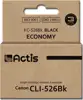 Actis KC-526Bk Ink Cartridge (replacement for Canon CLI-526BK; Standard; 10 ml; black)