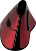 Ergonomic Vertical Mouse, wireless 2.4 GHz, red