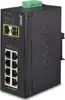 Planet Industrial 10-Port (8x 1GbE RJ45 2x 100 1000X SFP slots) Dip Switch (-40 to 75C)