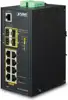 8x 10/100/1000BASE-T RJ-45, 4x 1000BASE-SX/LX/BX SFP, 24 Gbps, 17.85 Mpps, PoE, IP30, 72x107x152 mm